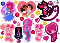 Steven Universe史蒂芬宇宙貼紙