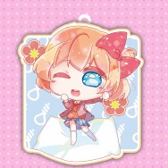 心動動文學部-正向思考Sayori-壓克力吊飾