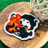 【OVERWATCH 鬥陣特攻】死神刺繡別針