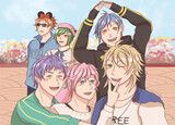 A3!夏組明信片