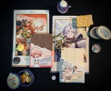【崩壞:星穹鐵道】厄敵 黃金大飯店軟膠巧克力吊飾