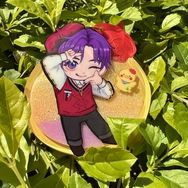 戀與深空/流沙壓克力吊飾/祁煜