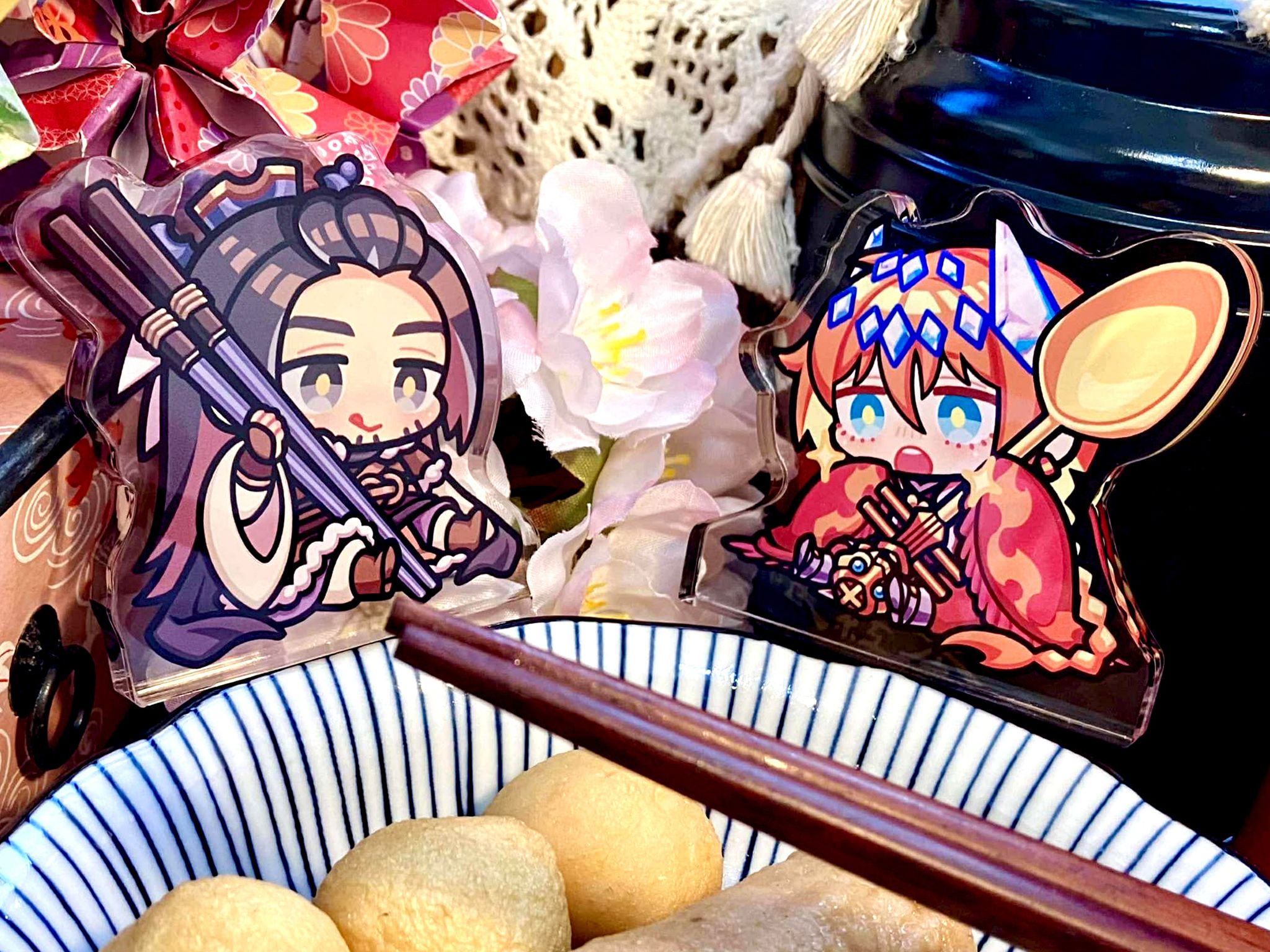 【東離劍遊紀】吃飯飯壓克力飯友