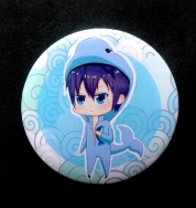 Free!男子游泳部 真琴 遙 凜 渚 共四款 徽章