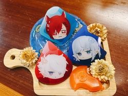 埃斯蒂尼安,小紅貓,阿莉塞軟磁鐵/100一個
