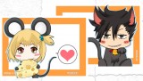 HQ!!黑尾鐵朗&谷地仁花動物Q版明信片