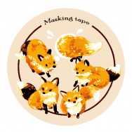 狐狸 | 紙膠帶