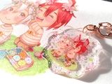 【IDOLiSH7偶像星願】小花兔兔天陸雙子壓克力吊飾