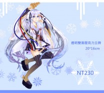 2018雪初音壓克力立牌