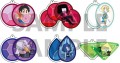 【Steven Universe/史帝芬宇宙】Gems 滴膠壓克力吊飾(雙面不同圖)