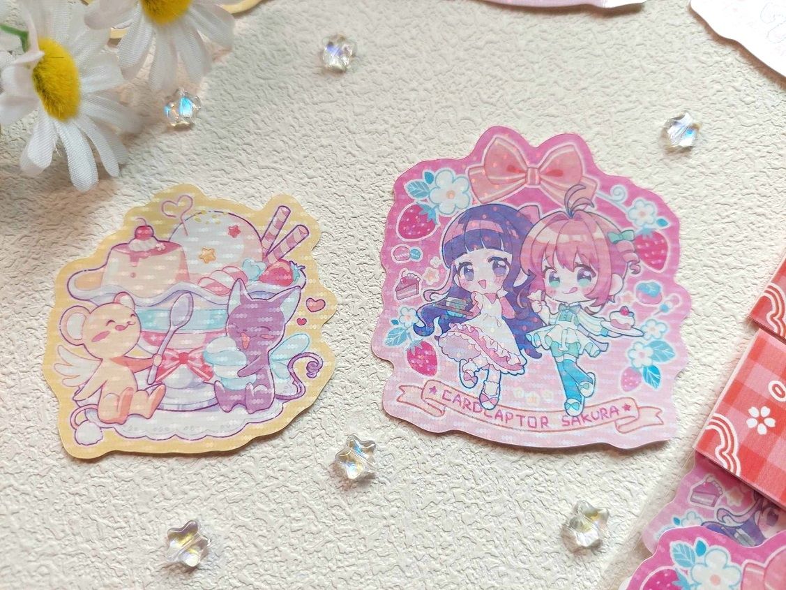 【庫洛魔法使】甜點貼紙