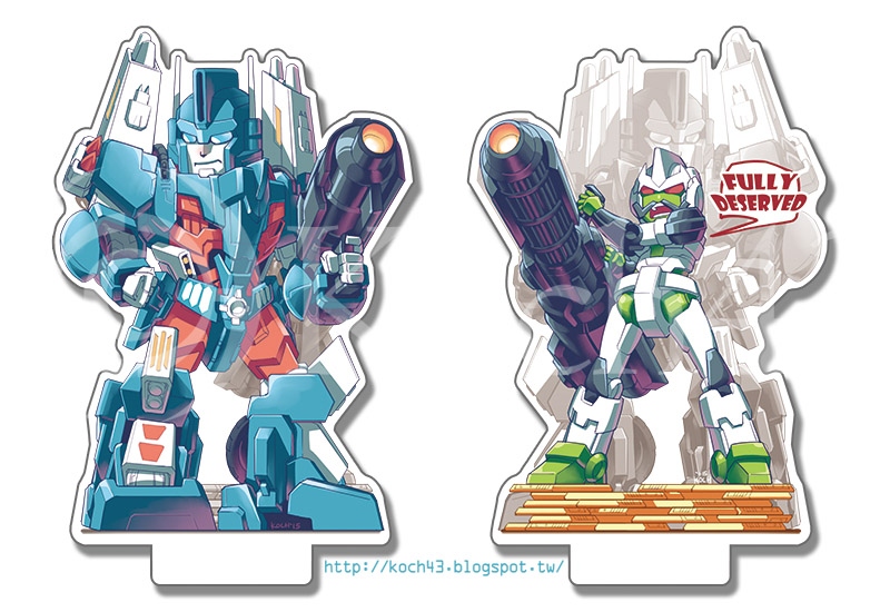 變形金剛 同人【Ultra Magnus】壓克力立牌