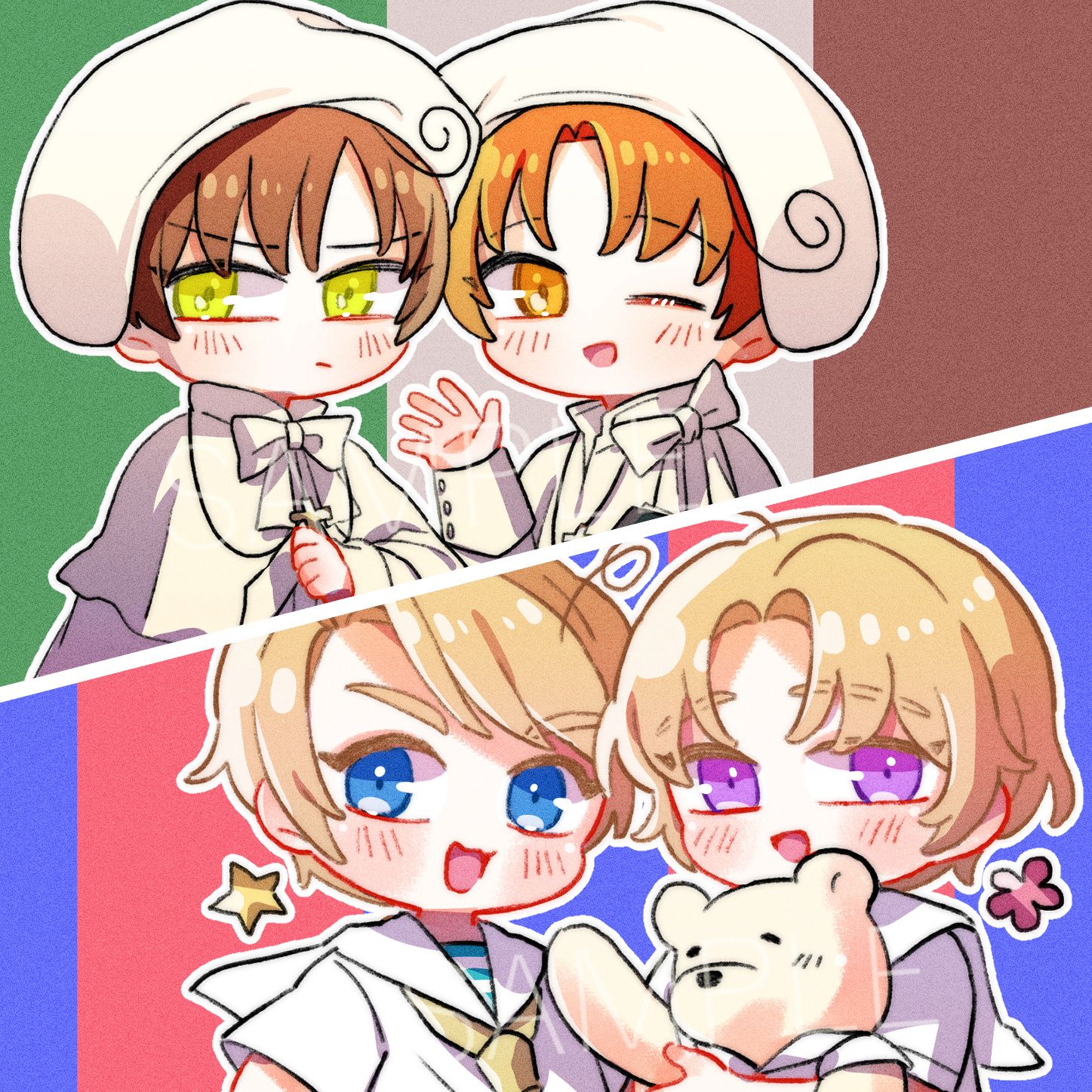 伊雙子&北米票卡