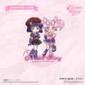 壓克力立牌2個套組 小小兔／小螢～Twinkle Diary～