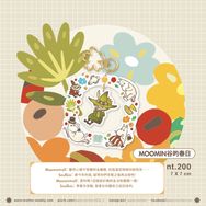 MOOMIN谷的春日 花環壓克力吊飾