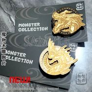 【魔物獵人】魔物木雕胸針 (全12款)