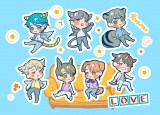Boy With Luv&ARMY With Luv小動物貼紙