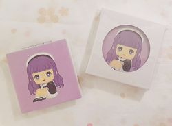同人。二創。庫洛魔法使。PU皮。化妝鏡。小方鏡。掀翻鏡子 （ 大道寺知世 ）