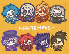 【holoTEMPUS】TEMPUS全員吊飾