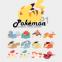 ｛Pokémon｝透明壓克力吊飾（全13種）