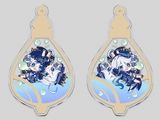 【新品】【原神】芙寧娜-幕開けだ！流沙吊飾