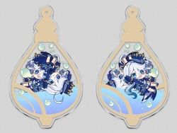 【新品】【原神】芙寧娜-幕開けだ！流沙吊飾
