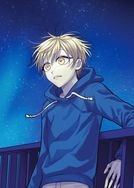 【집이없어/無家可歸】少年恩永星空小點雷射卡 無料明信片