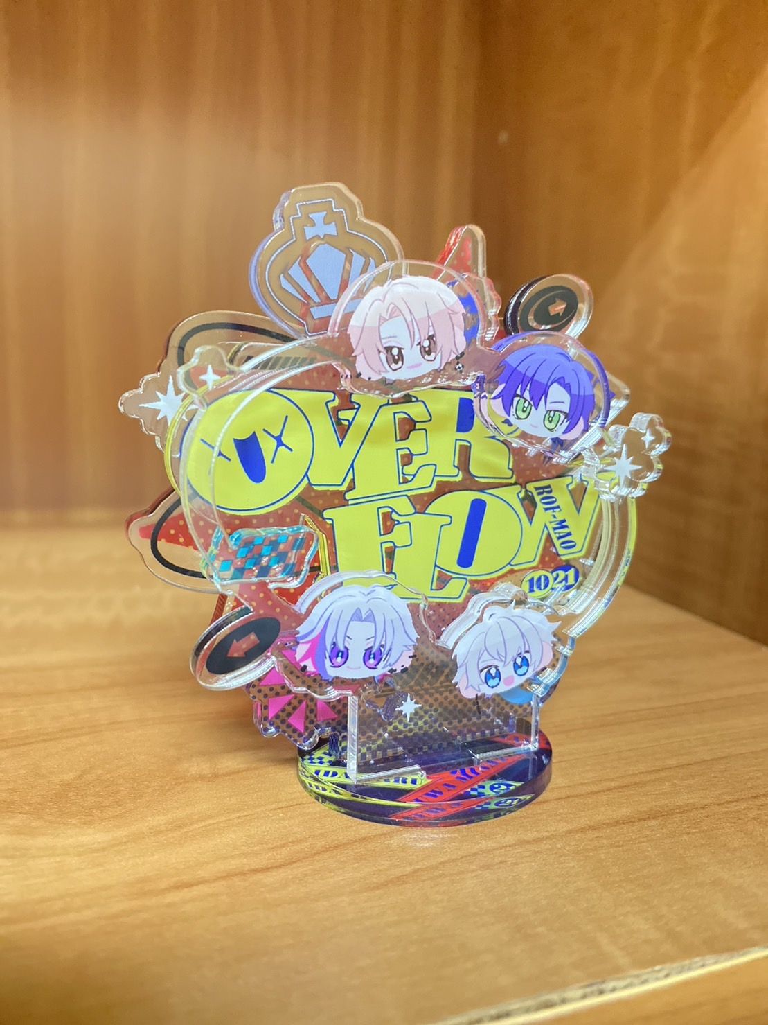 overflow印象3層壓克力立牌組