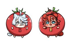 番茄小動物吊飾