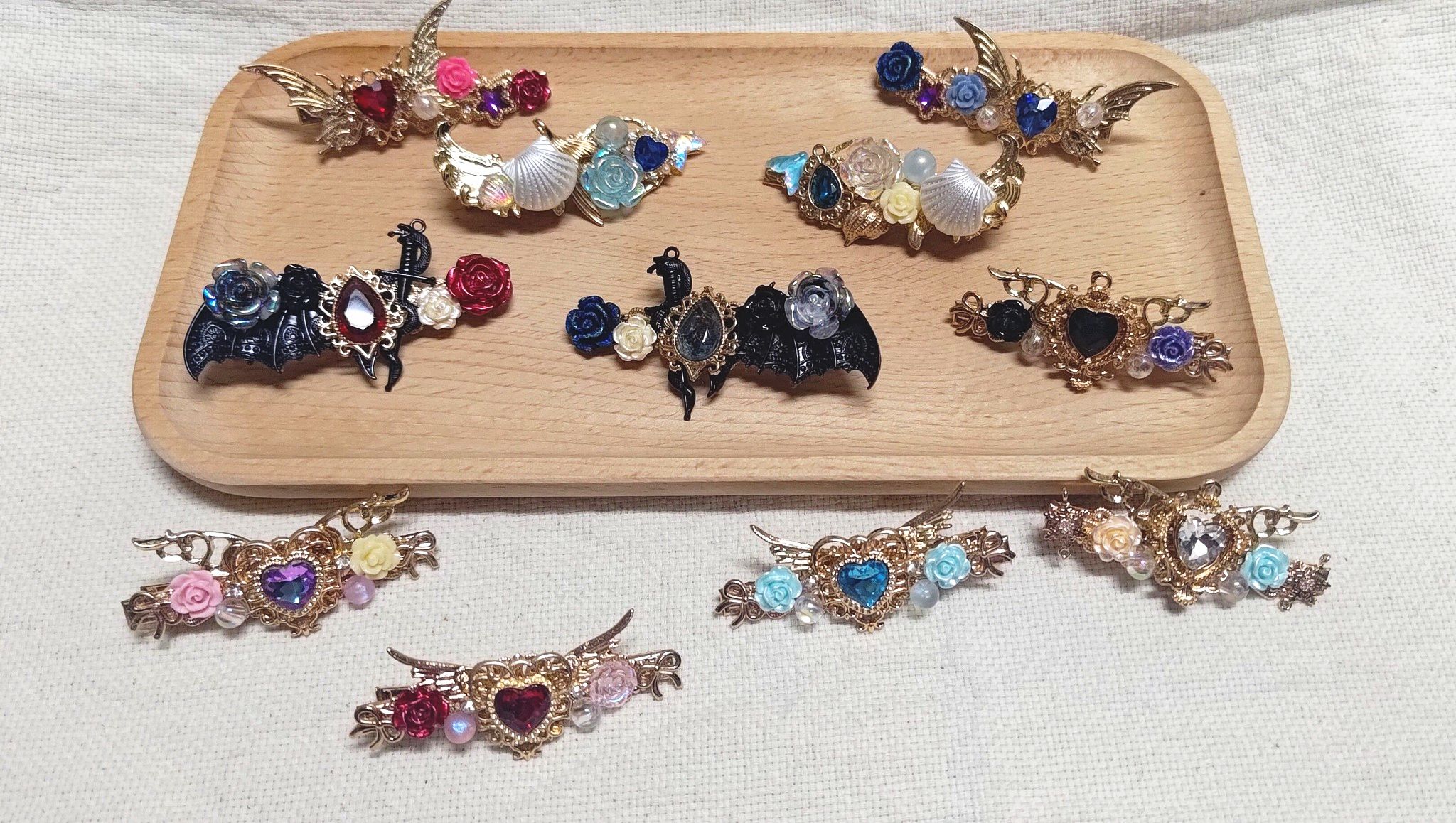 【手製品】7公分髮飾