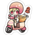 【原創】狐仙車車貼紙