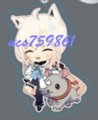 虛擬主播hololive Vtuber-同人二創掛件鑰匙扣&角色Q雙面壓克力吊飾(動物篇)
