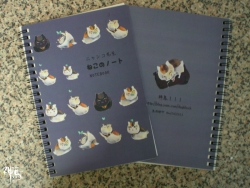 貓咪老師 線裝筆記本