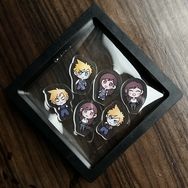 FF7 克勞德&amp;蒂法 迷你壓克力組(6入)