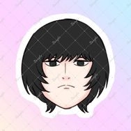 【一百公尺。】財津生首壓克力髮圈