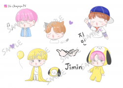 BTS Vmin貼紙