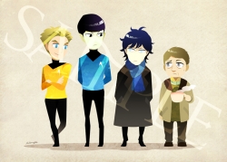 BBC SHERLOCK x STAR TREK