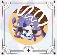 【彩虹社】浮雕木片星導章魚燒｜にじさんじ