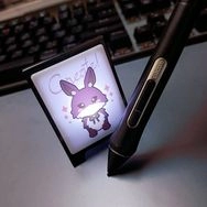 【原創】兔兔魚_三角立牌燈箱