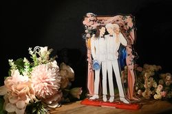 祓本婚禮立牌