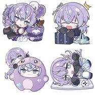 【彩虹社】星導ショウ飯友&吊飾&別針｜にじさんじ