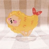 元氣百倍炸蝦貓立牌