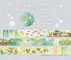 原創｜水彩紙膠帶｜水族箱