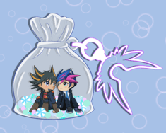 【遊戲王5D's &amp; VRAINS】蟹作入油金魚袋