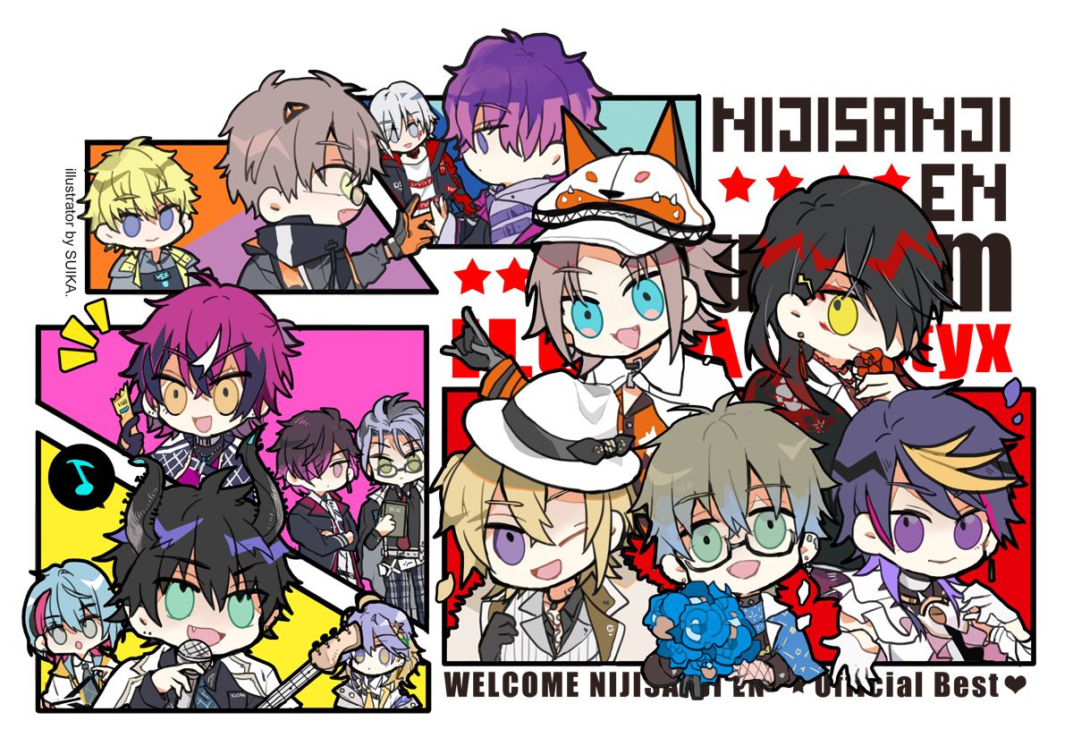 【NIJISANJI EN】A6收納盒