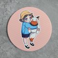 彩虹社EN Mysta《陶瓷吸水杯墊》