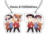 Vanoss & H2Odelirious雙面吊飾