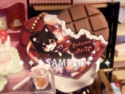 ◆あんスタ／合奏明星／偶像夢幻祭◆ 【朔間兄弟系列】愛心巧克力造型吊飾【凜月 / 零 】2款分售