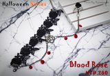 【原創】萬聖節限定－Blood Rose 手鍊+戒指組