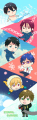 Free！ES長條形貼紙